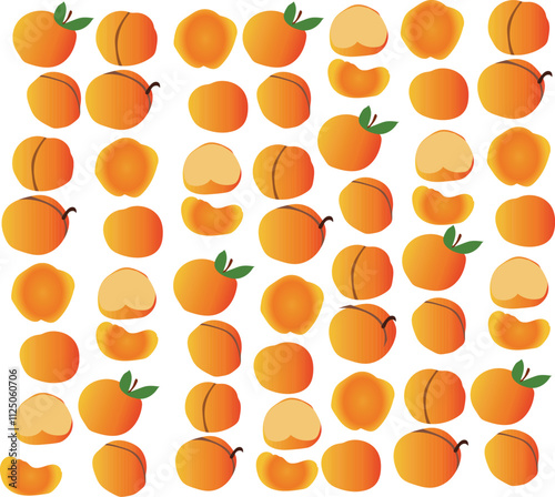 apple set apple pattern