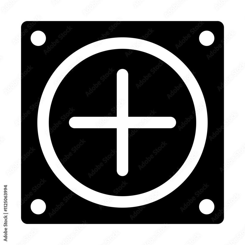 Obraz premium fan icon