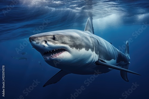 Tiger Shark in the Marine Habitat