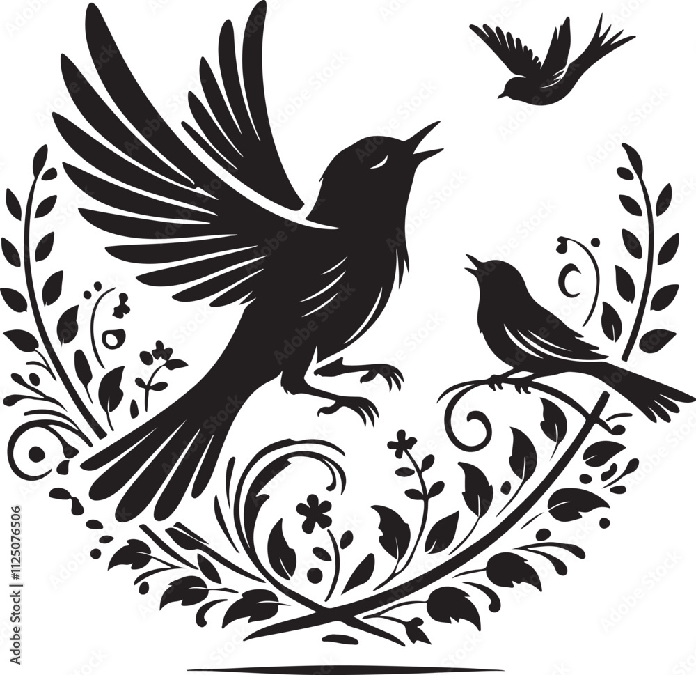 Obraz premium bird with wings