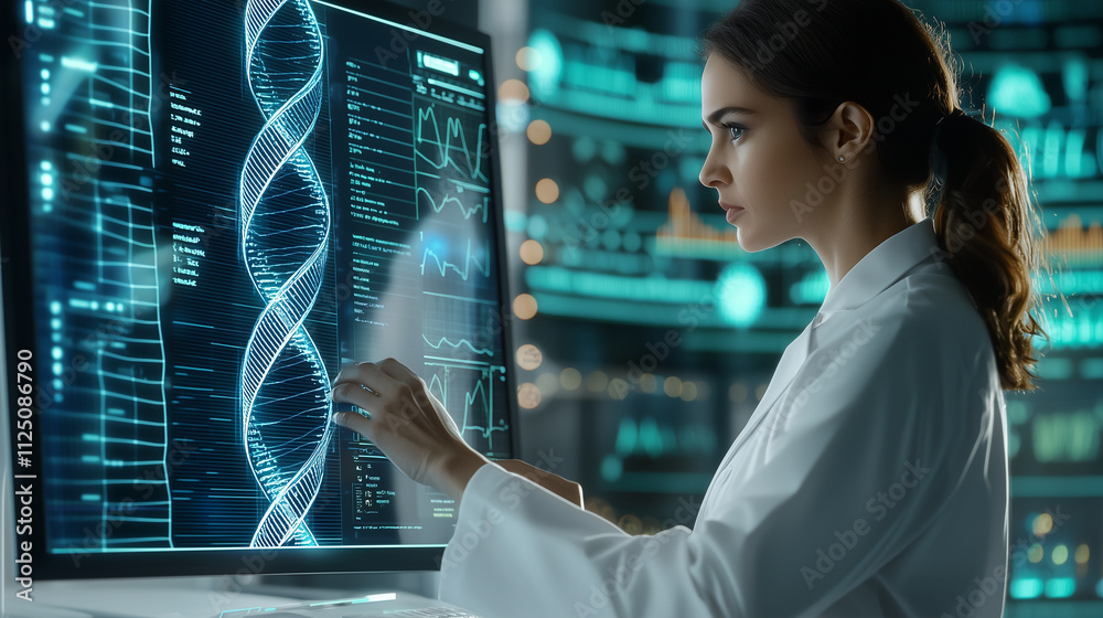 Precision Medicine and AI in High Tech Laboratory