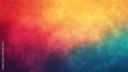Abstract gradient background featuring vibrant hues of orange, red, and blue, creating a warm and inviting atmosphere.