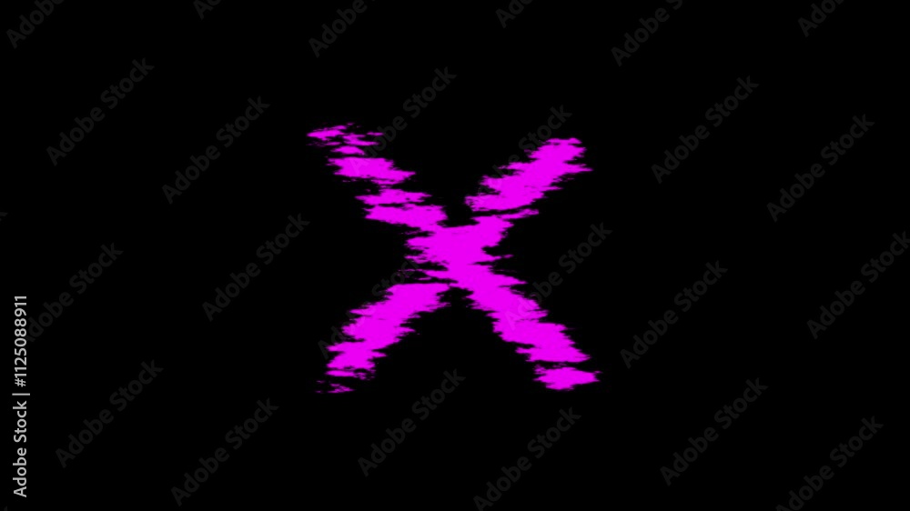 Cross symbol animation on white background, Wrong Symbol in Motion graphic. Cross symbol animation on white background, Wrong Symbol in Motion graphic.