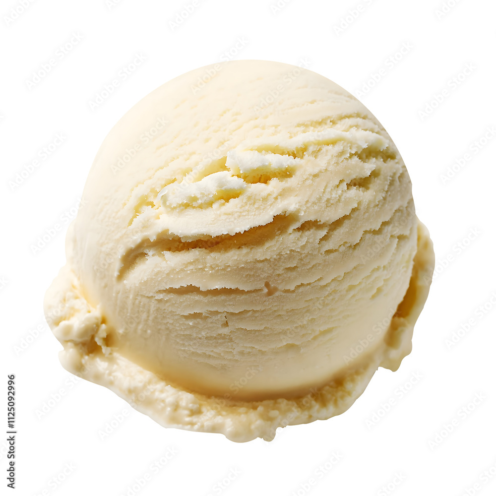 ice cream isolated on white || Classic Vanilla Ice Cream ice cream isolated on white || Classic Vanilla Ice Cream