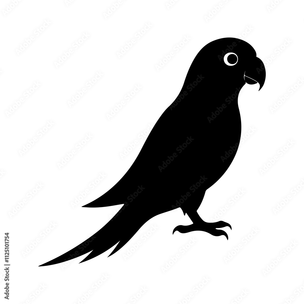 Carolina Parakeet Bird Art Illustration for Premium Stock Submission. Carolina Parakeet Bird Art Illustration for Premium Stock Submission.