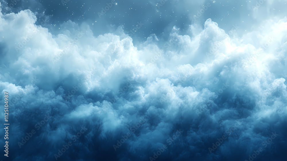 A blue and white gradient background with a dreamy effect. A blue and white gradient background with a dreamy effect.