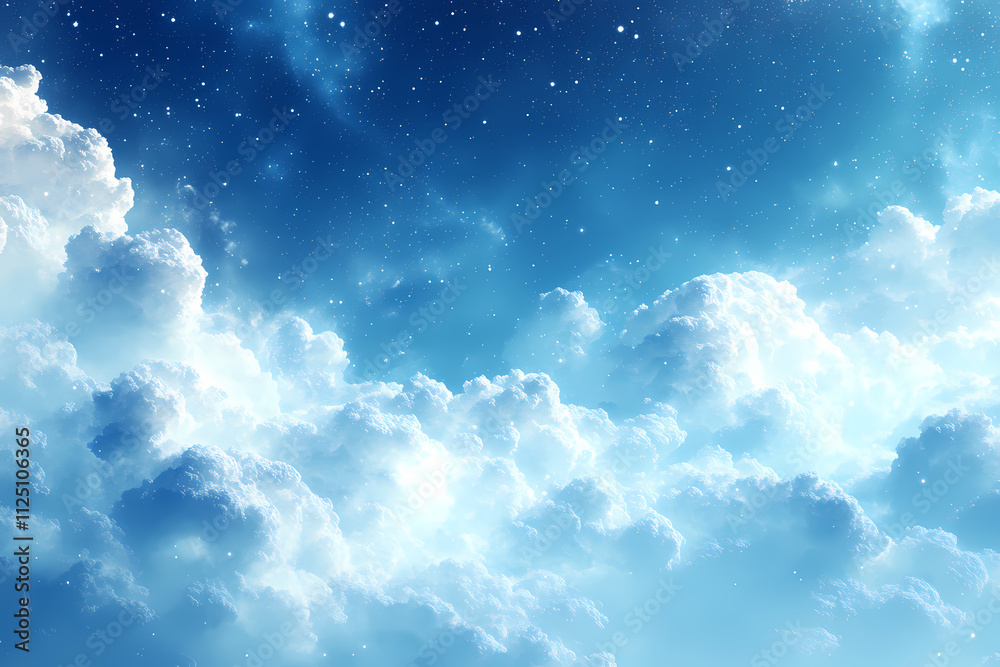 A blue and white gradient background with a dreamy effect. A blue and white gradient background with a dreamy effect.