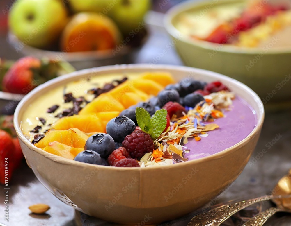 Healthy Breakfast Bliss: Smoothie Bowls Packed with Nutrition Healthy Breakfast Bliss: Smoothie Bowls Packed with Nutrition
