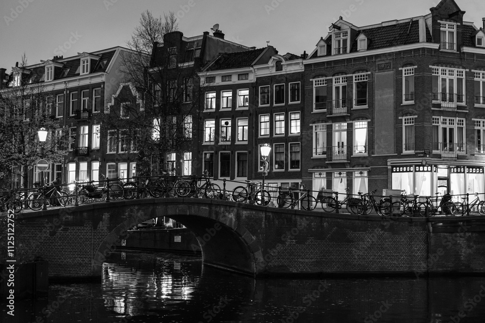 Naklejka premium Amsterdam in Holland