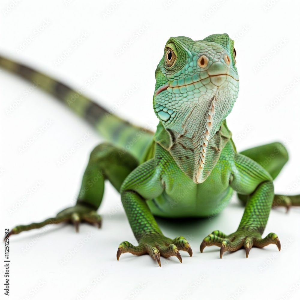 Fototapeta premium green iguana