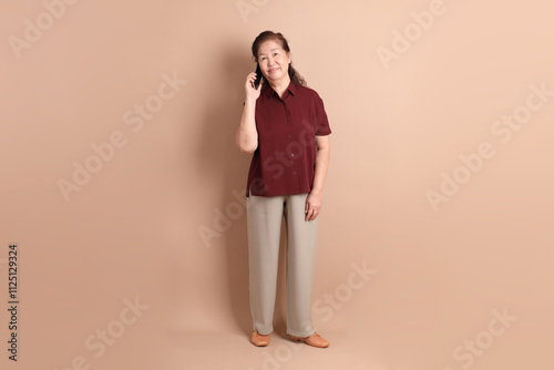Senior East Asian Woman