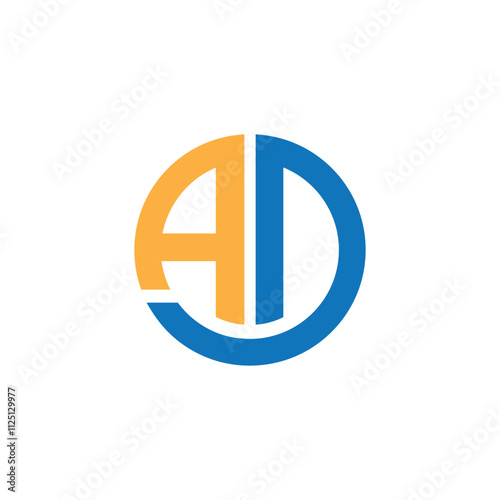 Free Download AD letter logo design vector template, ad logo design, ad icon, ad symbol, ad initial , ad vector, da logo, da icon, da symbol, da initial, Initial letter AD logo vector design templates.  Creative ad - GFXLoad