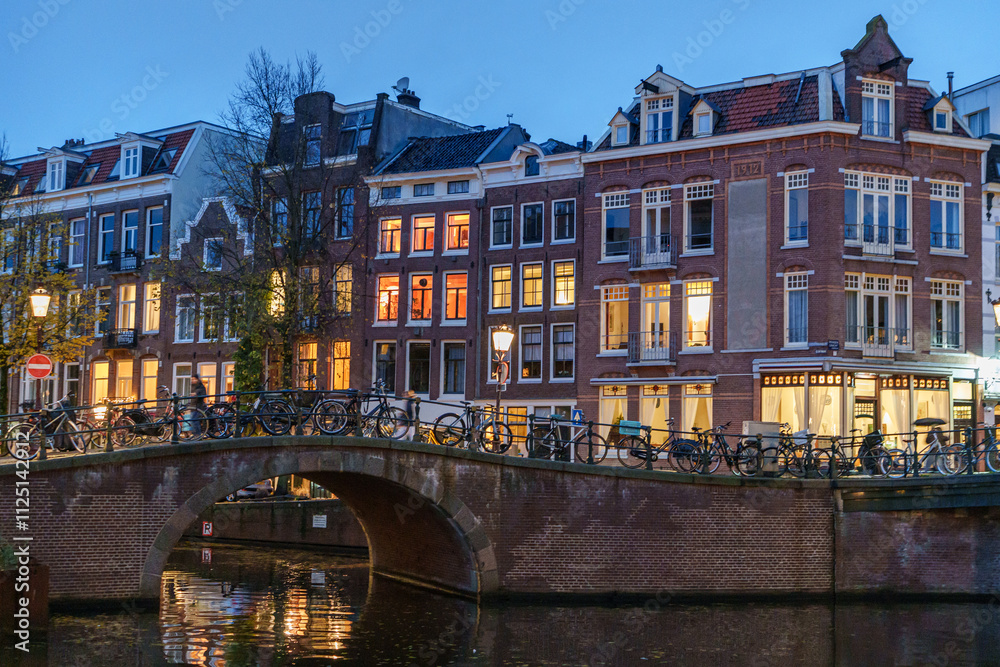 Obraz premium Herbstzeit in amsterdam