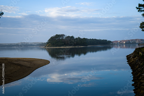 Photo du paysage du lac de Port d'Albret dans Les Landes photo