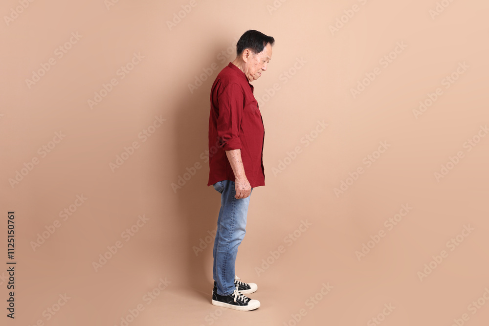 Senior East Asian Man Senior East Asian Man