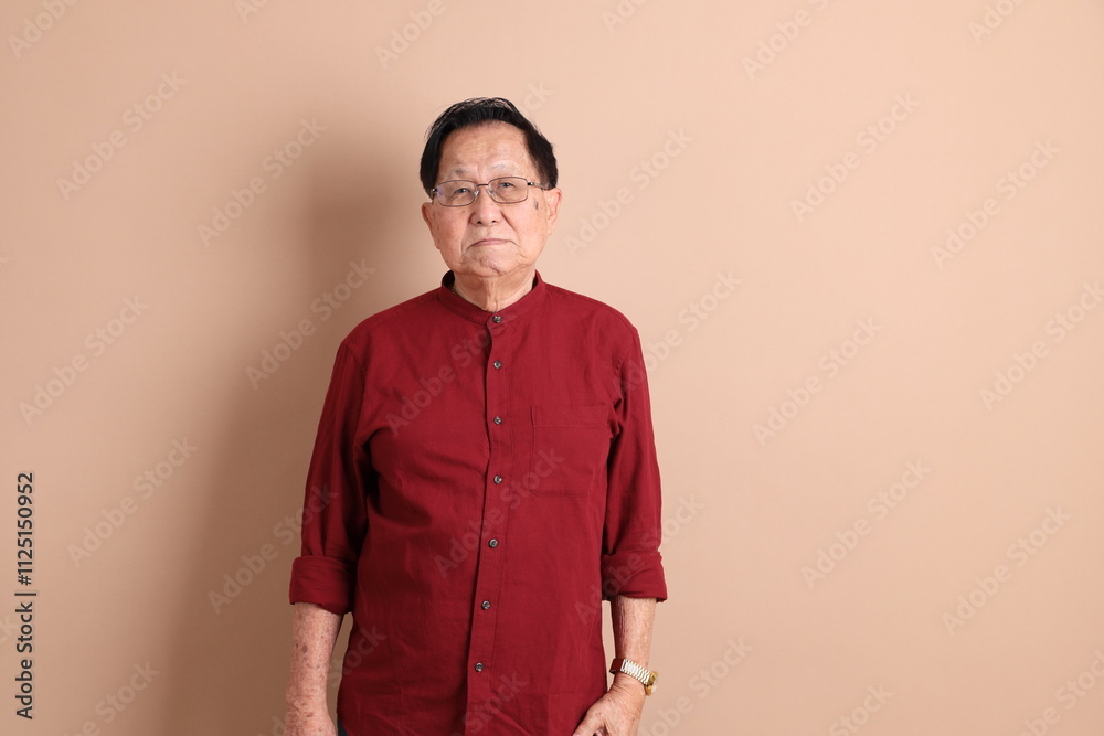 Fototapeta premium Senior East Asian Man