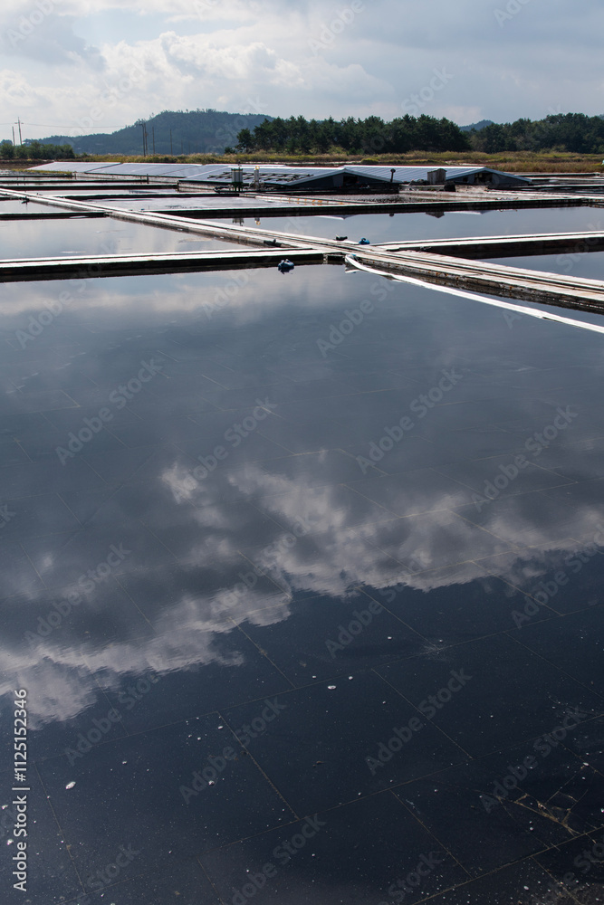 View of the salt pan