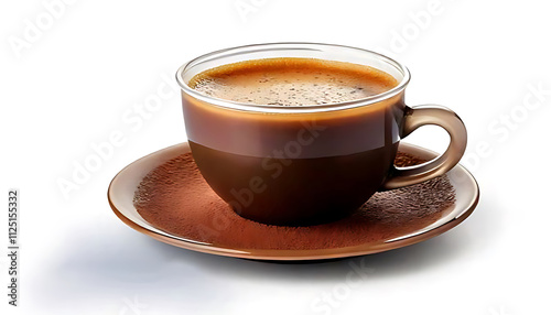 cup of coffee isolated on white background cutout