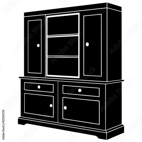 set of furniture icons