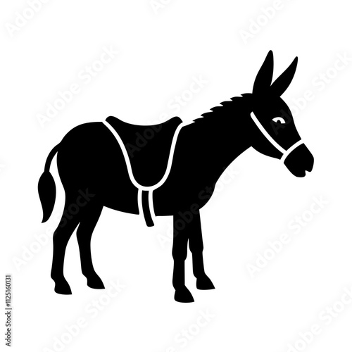 silhouette of a horse