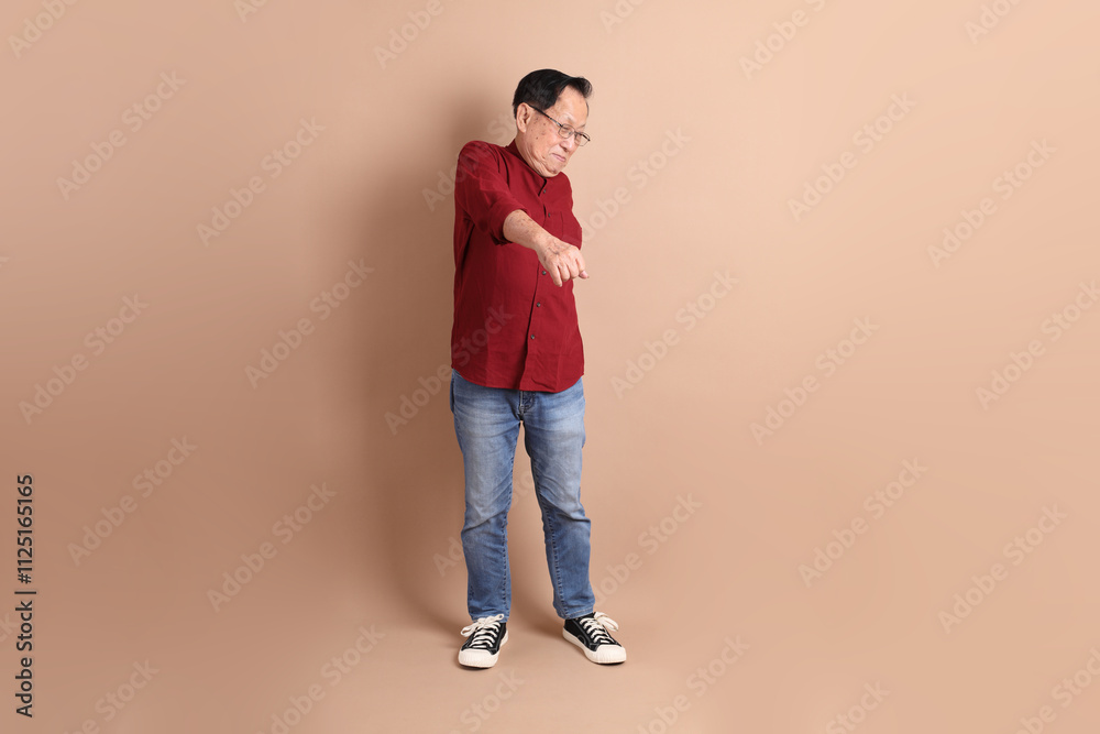Senior East Asian Man Senior East Asian Man