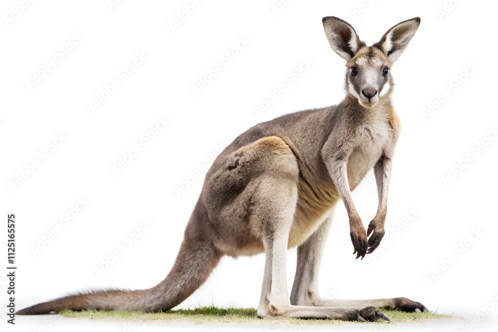Kangaroo on white background Kangaroo on white background