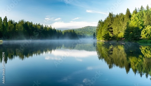 lake in the forest