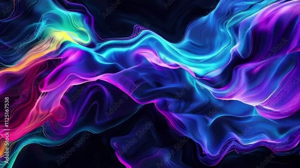 Beautiful texture surface neon wave, design natural abstract background Beautiful texture surface neon wave, design natural abstract background