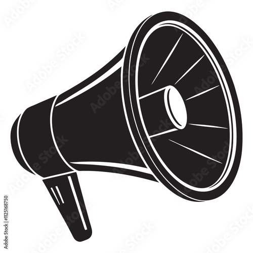 Party Horn  silhouette 