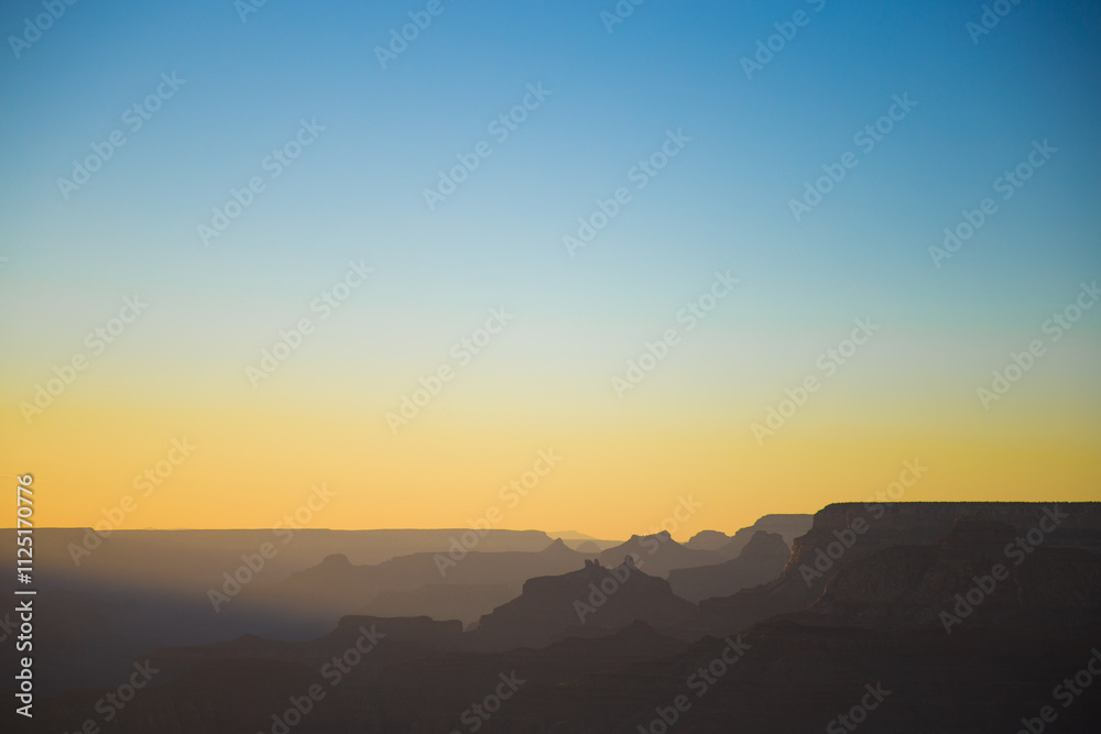 Obraz premium sunset over Grand Canyon