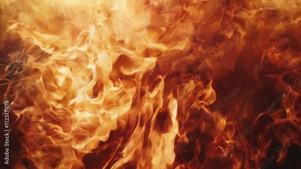 Beautiful texture bright hot fire for design natural abstract background