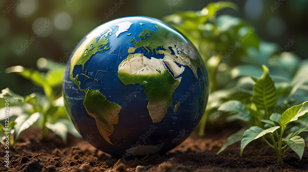 save world background Created with Generative AI technology save world background Created with Generative AI technology