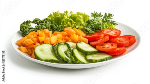 Vibrant Vegetable Salad - A Colorful and Healthy Dish