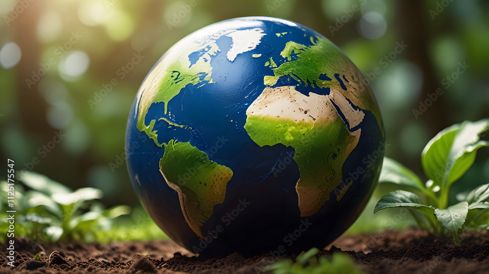 save world background Created with Generative AI technology save world background Created with Generative AI technology