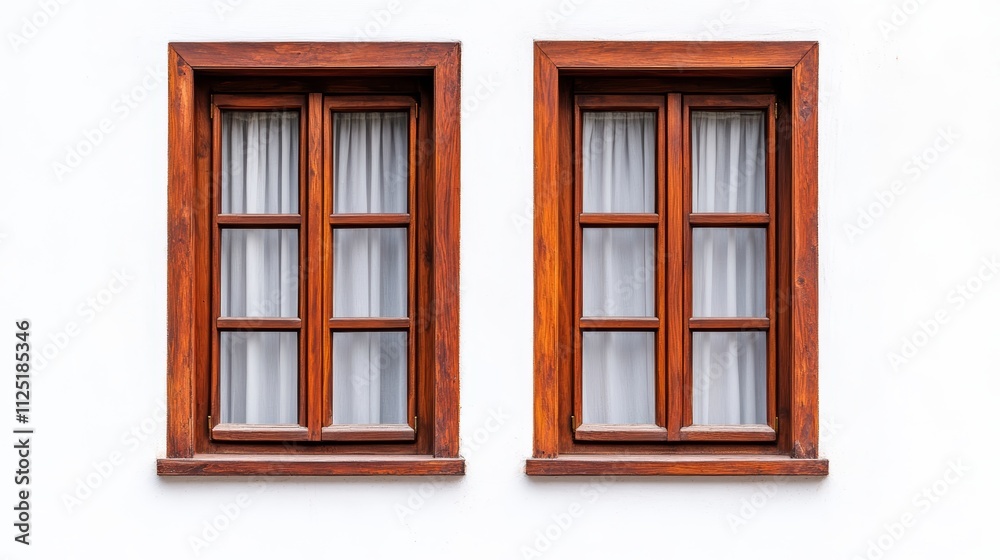 Warm sunlight illuminates two woodenframed windows, creating a cozy and inviting atmosphere in naturally lit space. Warm sunlight illuminates two woodenframed windows, creating a cozy and inviting atmosphere in naturally lit space.