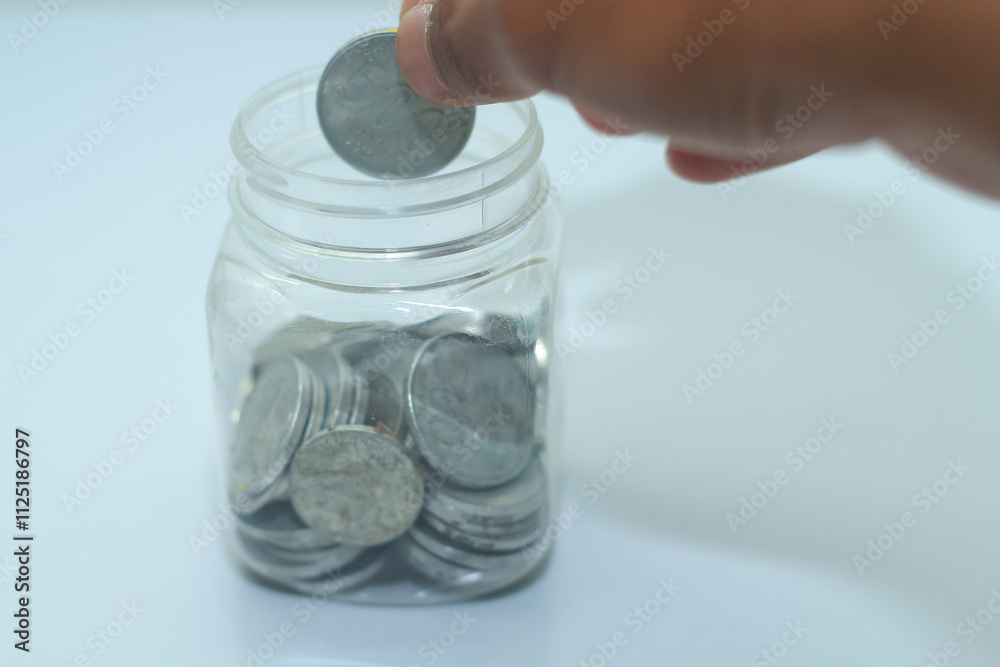 business accounting saving money concept. business accounting saving money concept.