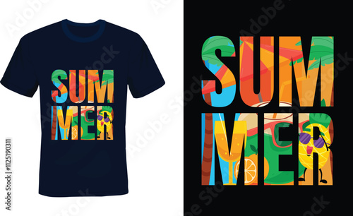 Summer T-shirt Design 