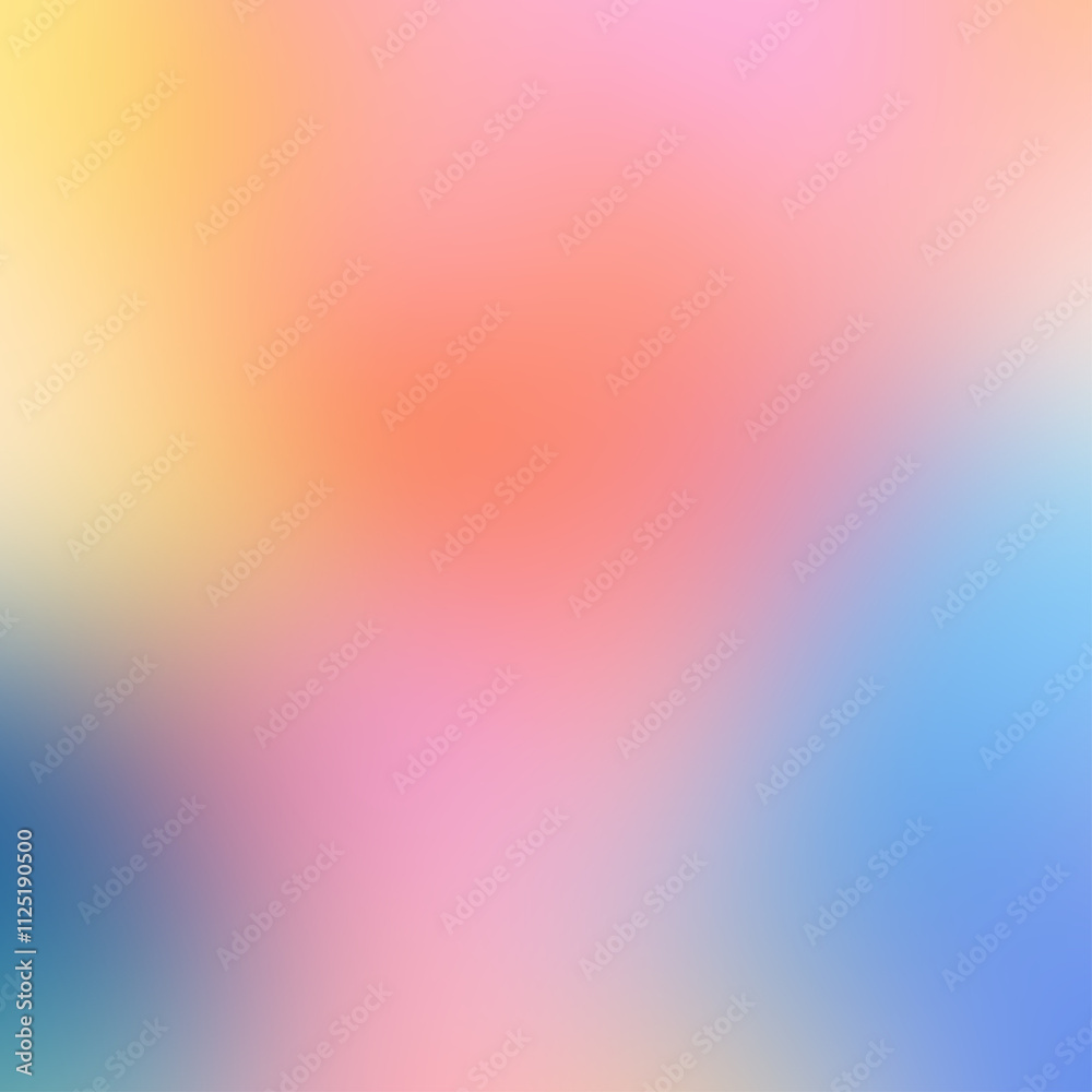 Obraz premium Vibrant square Gradient Background - Perfect for Modern Designs
