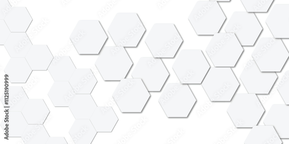 Geometric technology white hexagon background. Abstract vector illustration Science technology and medical concept hexagon on transparent background
Geometric technology white hexagon background. Abstract vector illustration Science technology and medical concept hexagon on transparent background