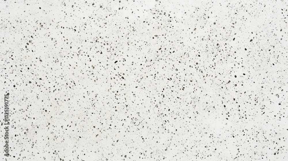 White textured surface with scattered black speckles creating a contemporary design in a modern interior space White textured surface with scattered black speckles creating a contemporary design in a modern interior space