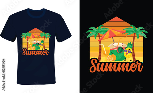 Summer T-shirt Design 