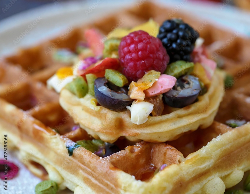 Waffle Wonders: Creative Toppings for Fluffy Treats Waffle Wonders: Creative Toppings for Fluffy Treats