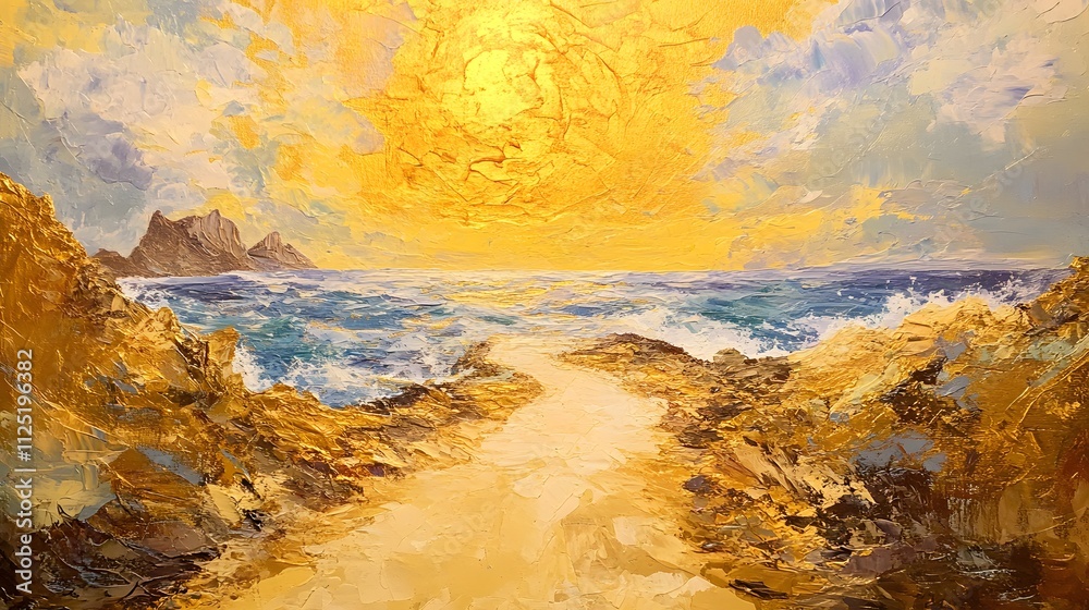 path to North sea beach in gold sunshine path to North sea beach in gold sunshine