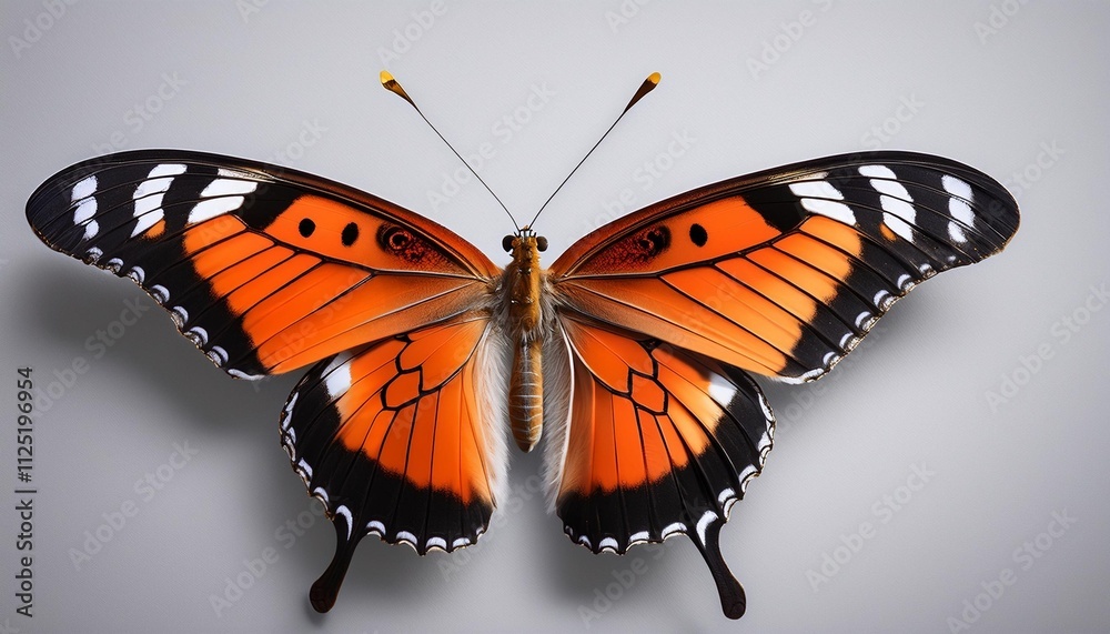 Fototapeta premium butterfly on black background