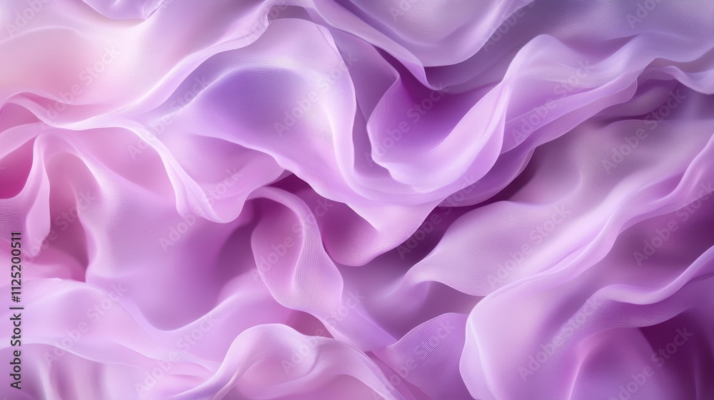 A close-up of delicate pastel fabric waves bathed in soft rosy hues, capturing the essence of elegance and gracefulness in a serene and calming manner. A close-up of delicate pastel fabric waves bathed in soft rosy hues, capturing the essence of elegance and gracefulness in a serene and calming manner.