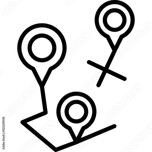 Multiple Destinations Icon