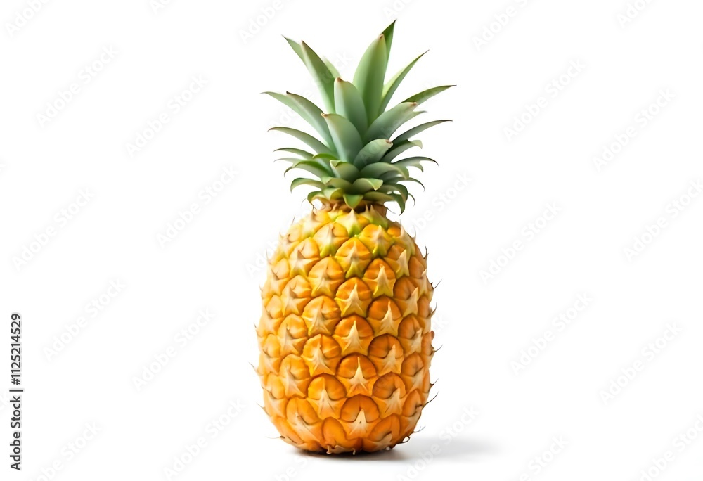 pineapple isolated on white background pineapple isolated on white background