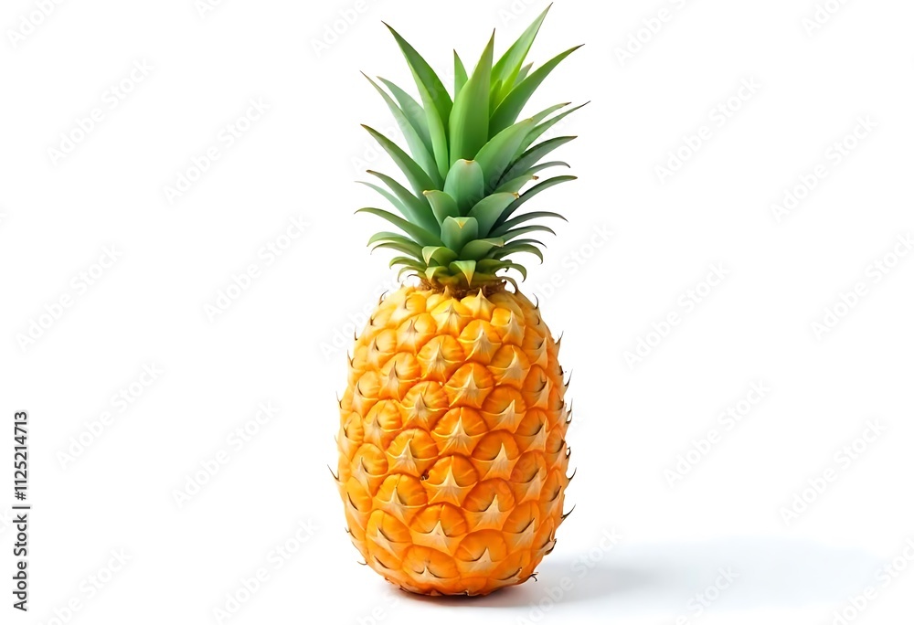 pineapple isolated on white background pineapple isolated on white background