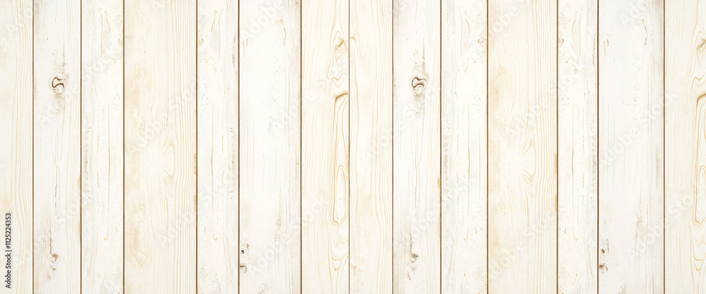 Obraz premium Close-up of light wooden panel background with natural grain texture, rustic design, warm aesthetic, copy space