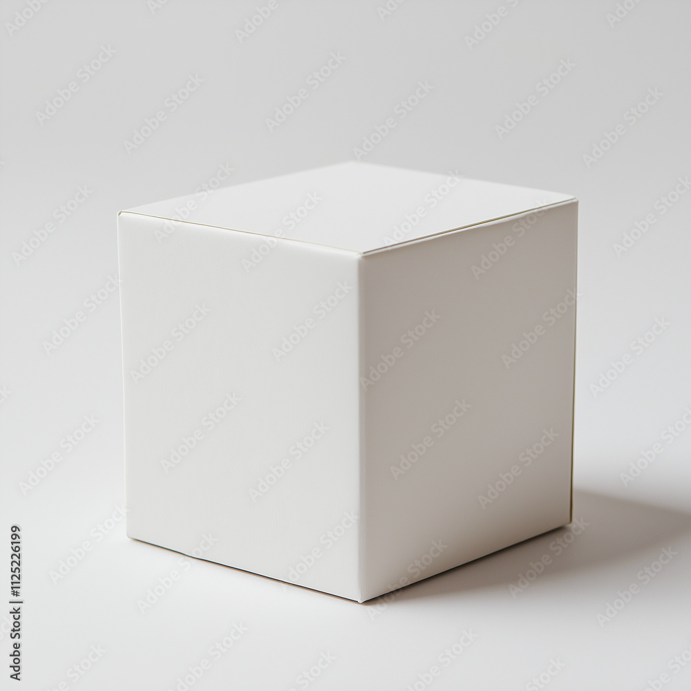 A white cardboard box with blank space for text, isolated on a clean background. The product is designed as an elegant and minimalist packaging. isolated on a pure white background. A white cardboard box with blank space for text, isolated on a clean background. The product is designed as an elegant and minimalist packaging. isolated on a pure white background.